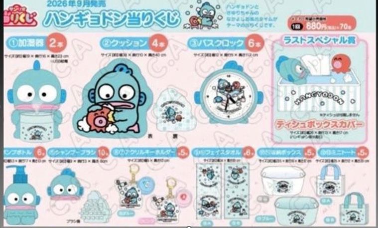 ハンギョドン 当りくじ